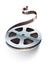 Film tape cinematography video movie disk