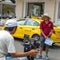 During the filming â€œTaxi, what\'s your name?â€