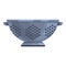 Filter colander icon cartoon vector. Recipe cook