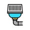 filter of drainage system color icon vector illustration