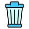 Filter search recycle icon vector flat