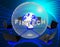 Fin Tech Financial Technology Business 3d Illustration