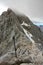 Final climb on Triglav Peak