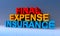 Final expense insurance on blue