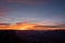 Final Rays of Sunset Light Over the Grand Canyon