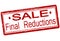 Final reductions