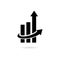 Finance Accounting Chart Arrow icon