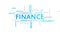 Finance, animated typography