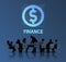Finance Business Money People Graphic Concept