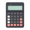 Finance calculator symbolizes modern banking