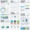 Finance, economy and business vector infographic elements