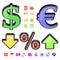 Finance symbols