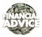 Financial Advice Money Service Investment Adviser 3d Illustration