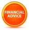 Financial Advice Natural Orange Round Button