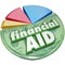 Financial Aid Money Support Help Assistance Pie Chart