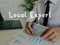 Financial concept about Local Expert with phrase on the page