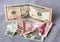 Financial crisis: new dollars over crumpled turkish liras