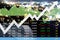 Financial economic growth of Stock index marketing.