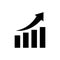 Financial growth symbol