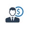 Financial Manager Icon
