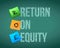 Financial Return on equity written