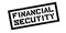 Financial Secutity rubber stamp