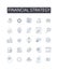 Financial strategy line icons collection. Booking, Scheduling, Rescheduling, Calendar, Availability, Reminder, Confirm