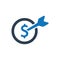 Financial Target Icon