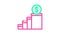 financial welbeing color icon animation