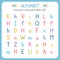 Find and circle every letter H. Worksheet for kindergarten and preschool. Exercises for children