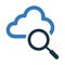 Find, cloud search icon design