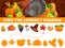 Find correct shadow, Thanksgiving autumn kids game