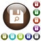 Find file color glass buttons