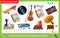 Find and mark two identical items. Puzzle for kids. Matching game, education game for children. Hobbies. Worksheet for