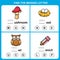 Find the missing letter.Education game for kids