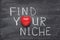 Find niche heart