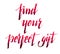 Find perfect gift