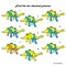 Find two identical pictures. Colored dinosaurs. A puzzle game for children.