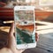 Find Your Boat With Our Realistic Anamorphic Art Iphone App