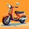Find Your Moped With Our Vector Style App