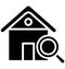 Finding house Isola Finding house Isolated Vector icon which can easily modify or ted Vector icon which can easily modify or edit