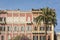 Fine buildings of Via Roma on the sea-front at Cagliari, Sardinia, Italy