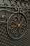 Fine decorative forged gate elements