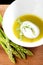 Fine dining, Asparagus soup