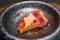 Fine dining : Iberico ham with mango