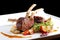 Fine dining roasted Lamb Chops