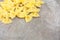 Fine farfalle noodles