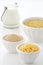 Fine macaroni and cheese ingredients