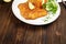 Fine Meat - Breaded Schnitzel with Cucumber Salad
