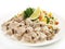 Fine Meat - Stewed Veal with Cream Sauce, Mushrooms and Rice